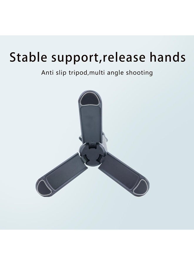 Mini Tripod for DJI Osmo Pocket 3 & 2 Camera, Portable Tripod Stand Black Tripod Mount Selfie Stick Tripod Compatible with Osmo Pocket 3 & 2 - Image 3