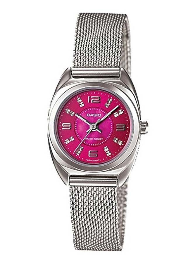 CASIO Round Shape Stainless Steel Wrist Watch LTP-1363D-4ADF - 31 Mm 