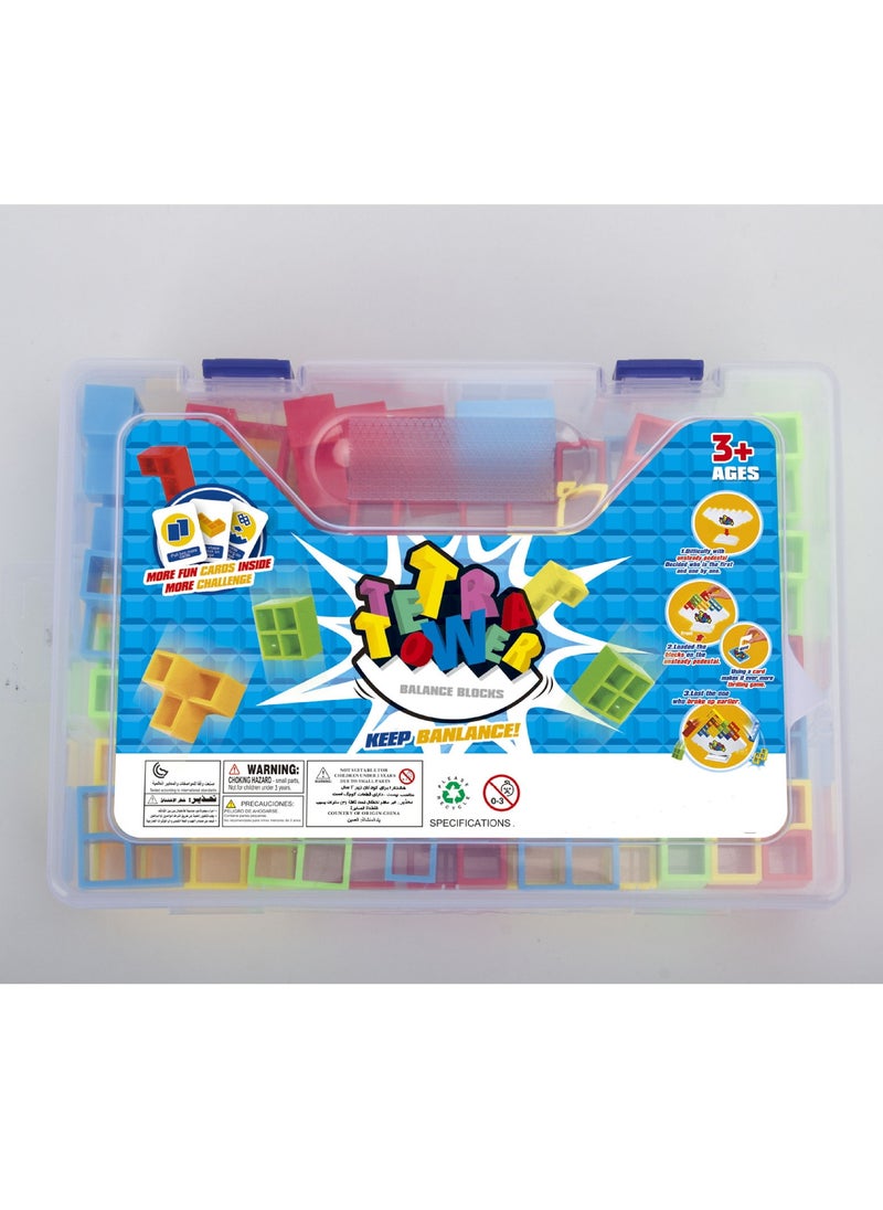 48pcs Stacking Building Blocks Tetris Balance Game Tetra Tower Balancing Stacking Toys Kids Adults Board Games Perfect for Family Parties Travel  - Image 5