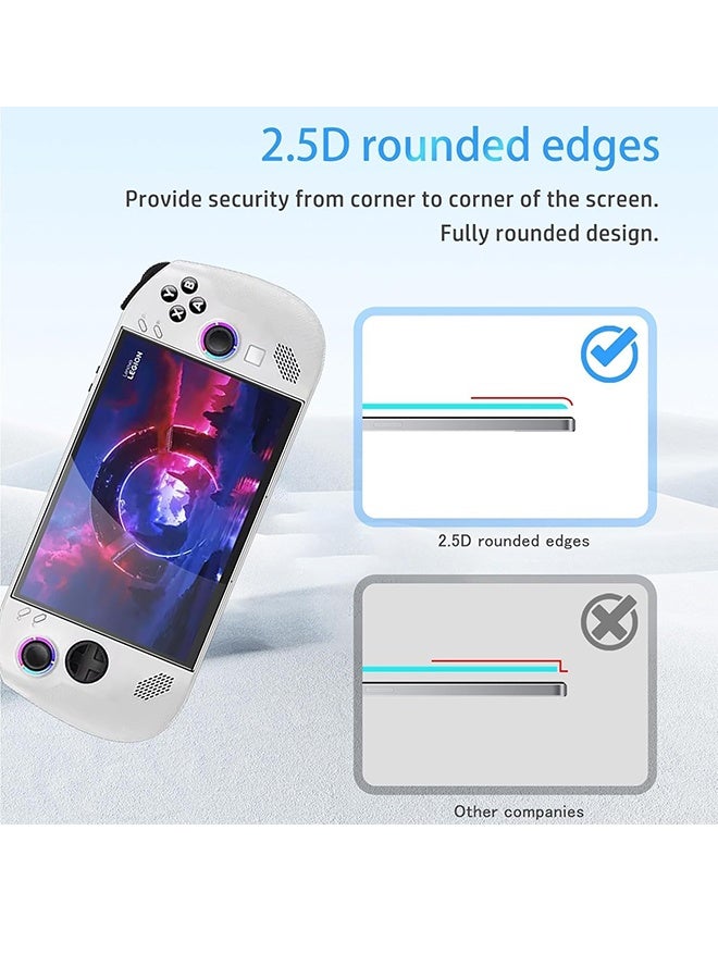 Tersely [3 Pack] Screen Protector Glass for Lenovo Legion Go S (8inch) Premium 9H Tempered Glass Screen Protector for Lenovo Legion Go S - Image 5