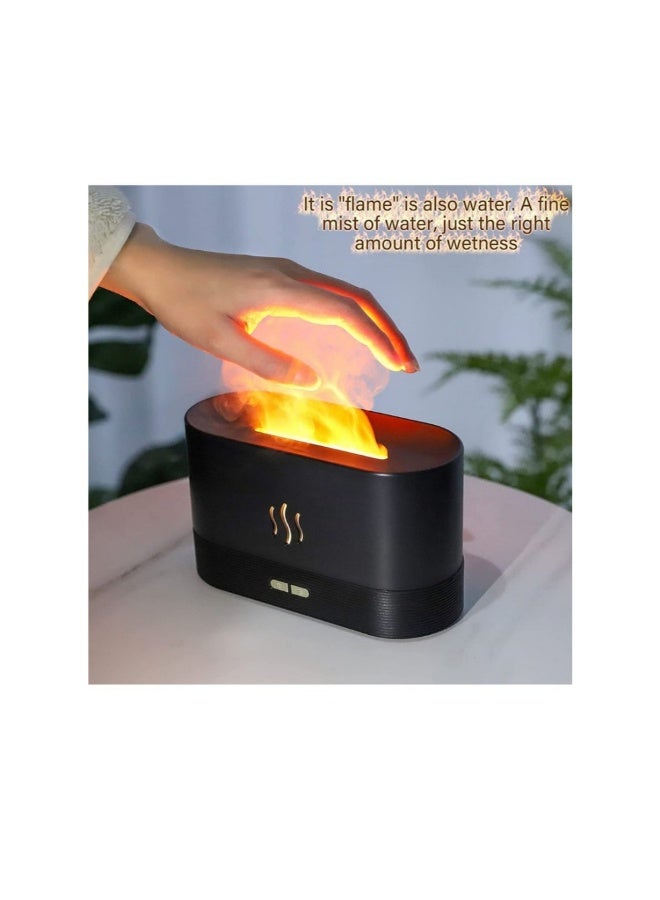 ACLIX Essential Oil Flame Diffuser Noiseless & Portable with Auto-Off for Safe Relaxing Aromatherapy - Image 2
