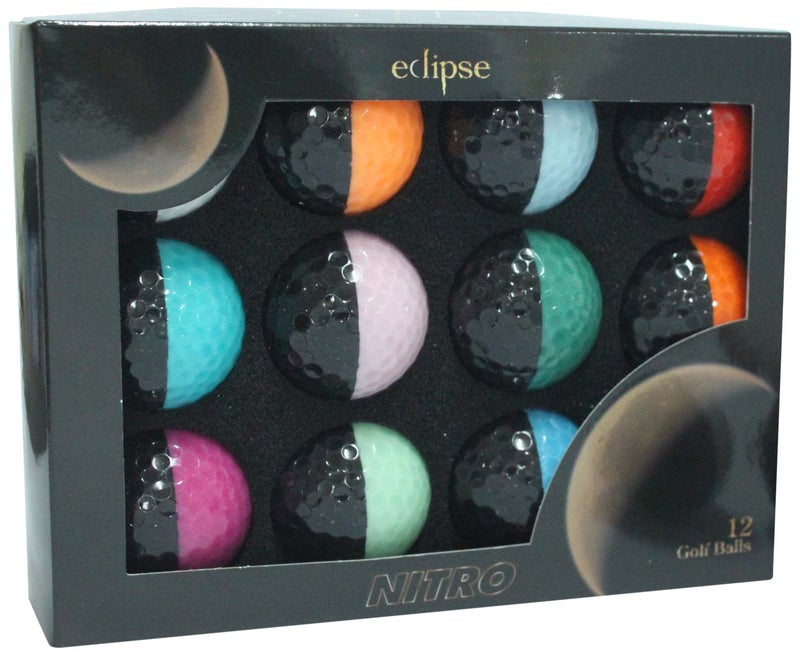 Nitro كرات جولف نيترو إكليبس، أسود/متعدد الألوان - Image 5