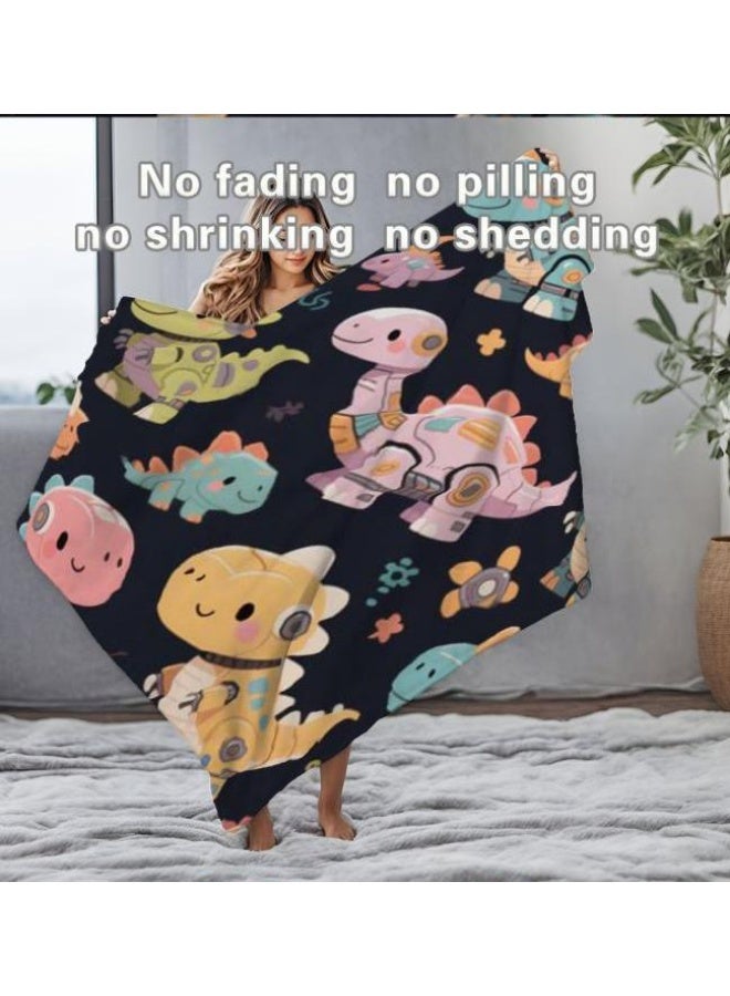 general Children's or student cartoon flannel thin blanket (warm and comfortable, suitable for sleep, games) 100cm*150cm - 603  - Image 5