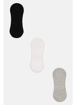 Women 3 Pair Invisible Socks, White - pzsku/ZBC7751658F7084A621B8Z/45/_/1739110591/957178a5-07ee-409d-b07b-485855ddc83f