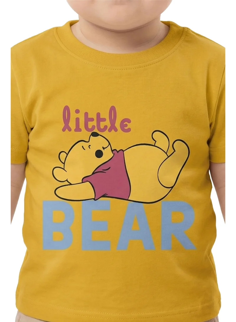 Disney  Infant Boys “Little Bear” Printed Cotton T-Shirt for Kids | Best Price UAE