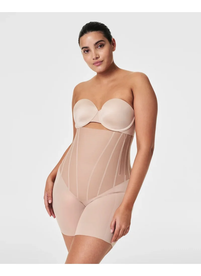 سبانكس Spanx 10469R High Waisted Midthigh Short Nude (Natural Bronze)