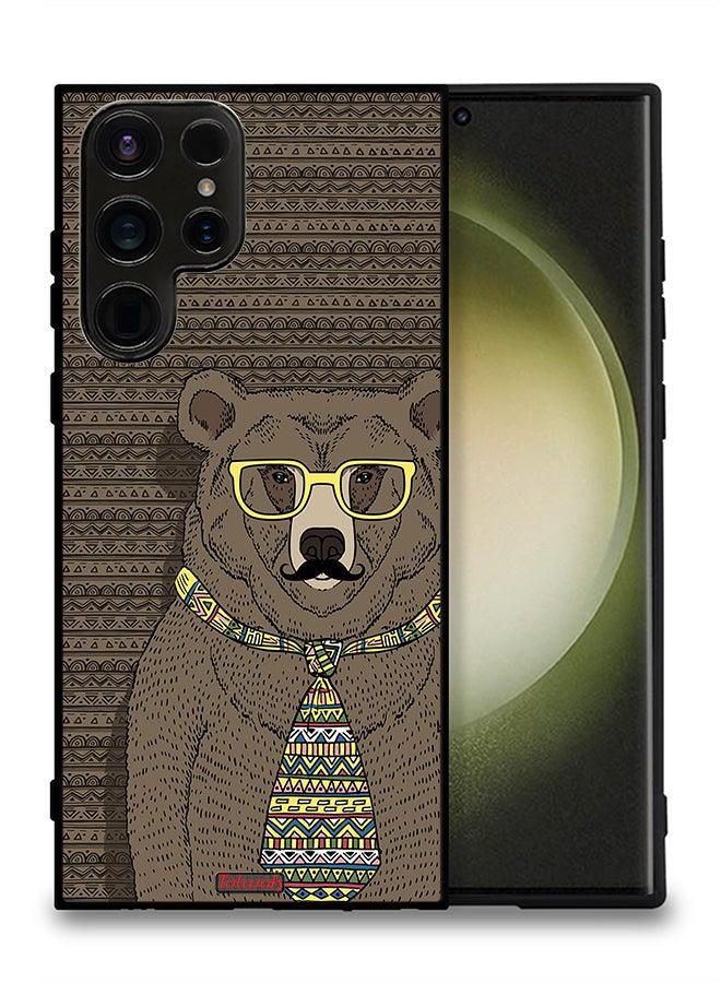 Tolwak Samsung Galaxy S23 Ultra 5G Protective Case Cover Mr Wolf - Image 2