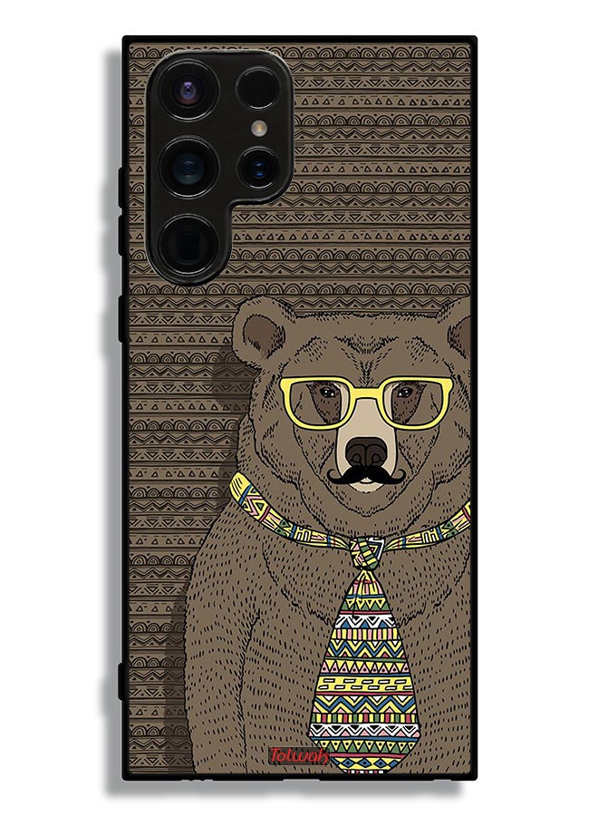 Tolwak Samsung Galaxy S23 Ultra 5G Protective Case Cover Mr Wolf - Image 3