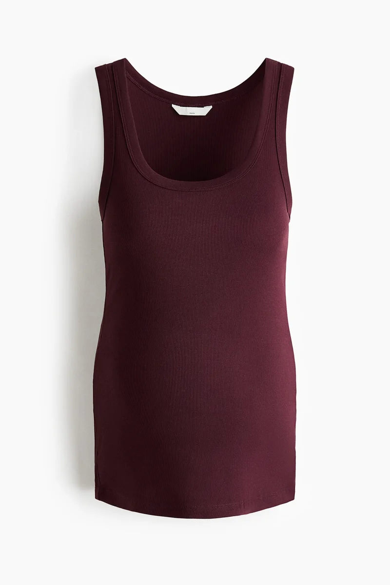 H&M  MAMA Ribbed vest top for Women | Best Price UAE