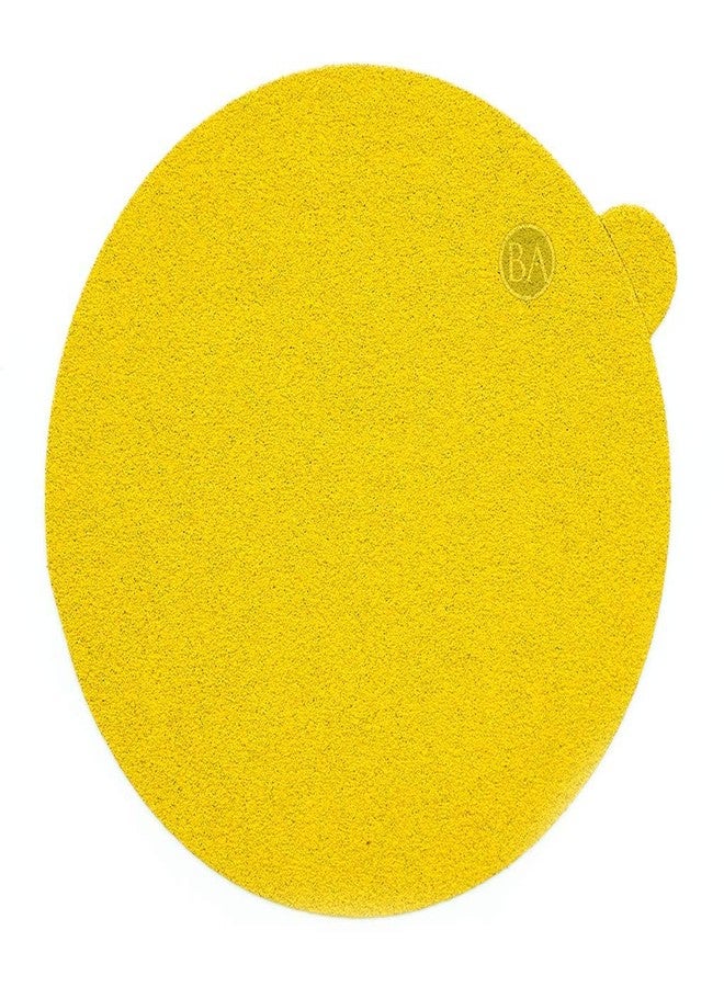 Benchmark Abrasives 5" PSA Gold Adhesive DA Sanding Discs Aluminum Oxide Grains Designed for Surface Blending Edge Sanding General Stock Removal Orbital Sanders (50 Pack) - 220 Grit - Image 1