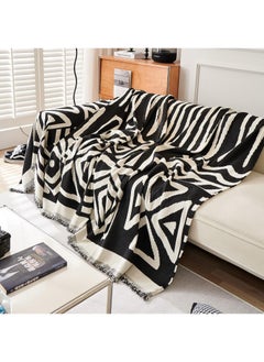 FASHION HOME Double Sided Chenille Sofa Cover Throw Blanket  - Image 4