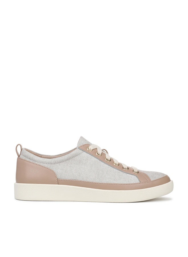 Vionic Women's Winny Sneaker Natural/Gold Denim Canvas 5 M - Image 1