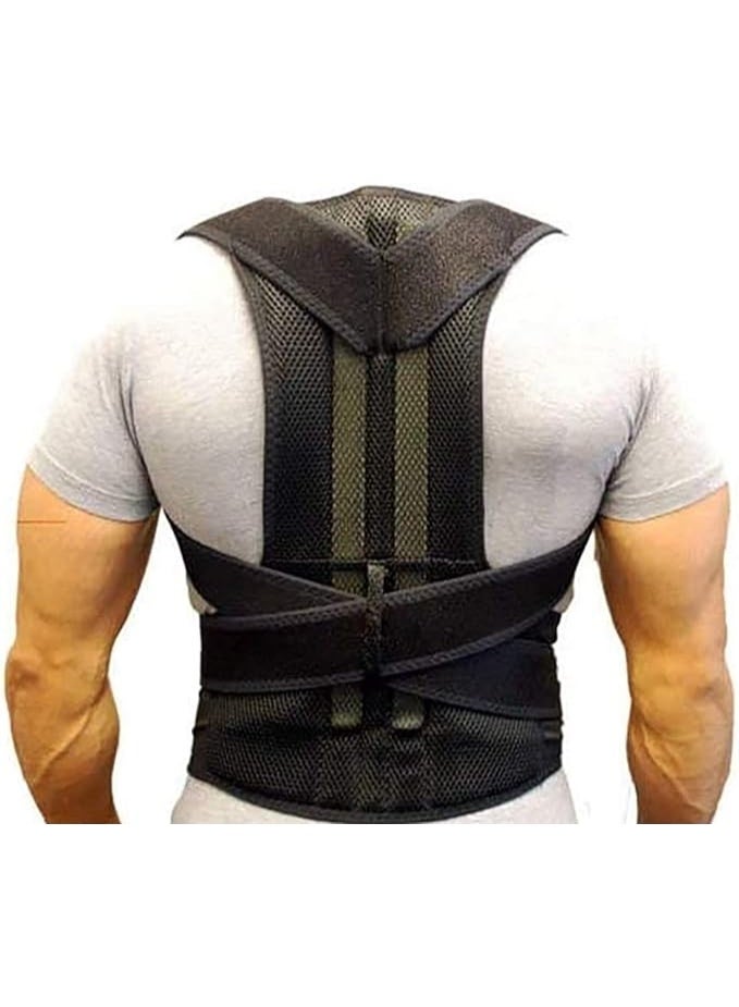 Adjustable Posture Corrector Support Brace for Women & Men, Medical Device to Improve Spine Alignment, Hunchback, and Relieve Back Pain, Sizes S-XXL - Image 1