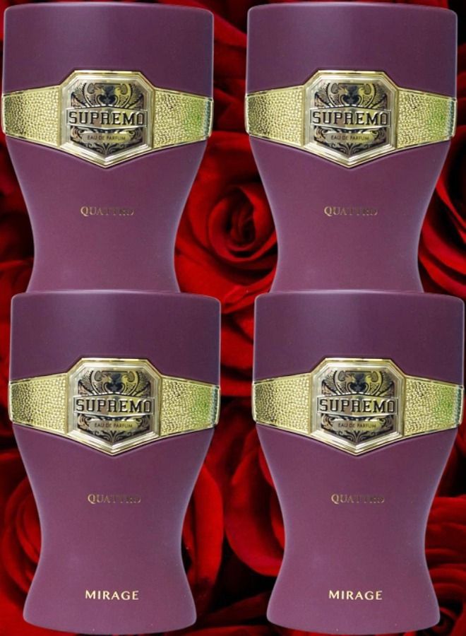 Mirage 4 Pieces Supremo Quattro Mirage EDP 100ML - Image 1