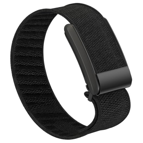 Sankel Nylon Band Compatible for WHOOP 5.0, One, Peak, and Life, Ultra-Soft,Adjustable Sport Comfort Stretchy Elastic Braided Replacement Wristbands Straps for Whoop 5.0 | NOT for Gen 4 (Black) - Image 1