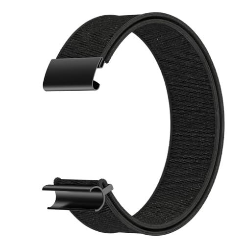 Sankel Nylon Band Compatible for WHOOP 5.0, One, Peak, and Life, Ultra-Soft,Adjustable Sport Comfort Stretchy Elastic Braided Replacement Wristbands Straps for Whoop 5.0 | NOT for Gen 4 (Black) - Image 3