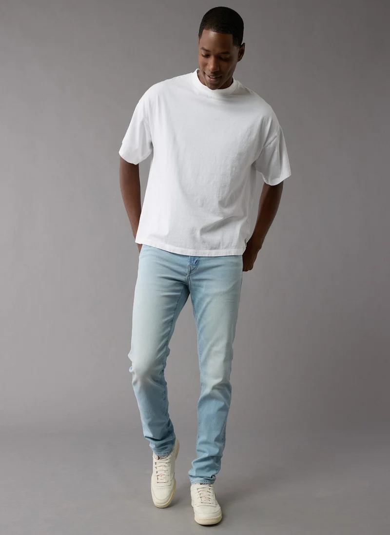 American Eagle Airflex+ Rinse Wash Skinny Fit Jeans