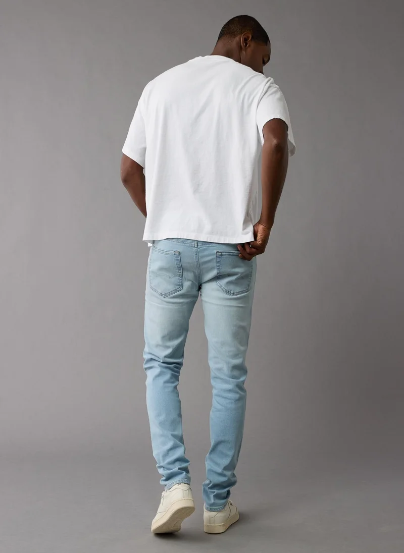 American Eagle Airflex+ Rinse Wash Skinny Fit Jeans