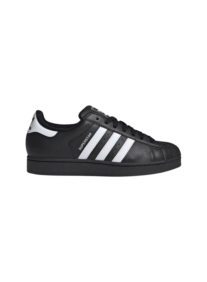 adidas أديداس سوبر ستار II أسود كاجوال للرجال والنساء 18
