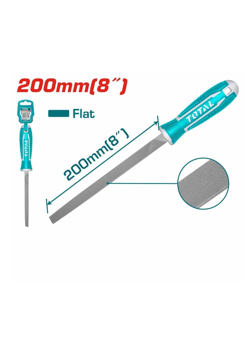 TOTAL 8" Flat Hand Held Iron File Model THT91186