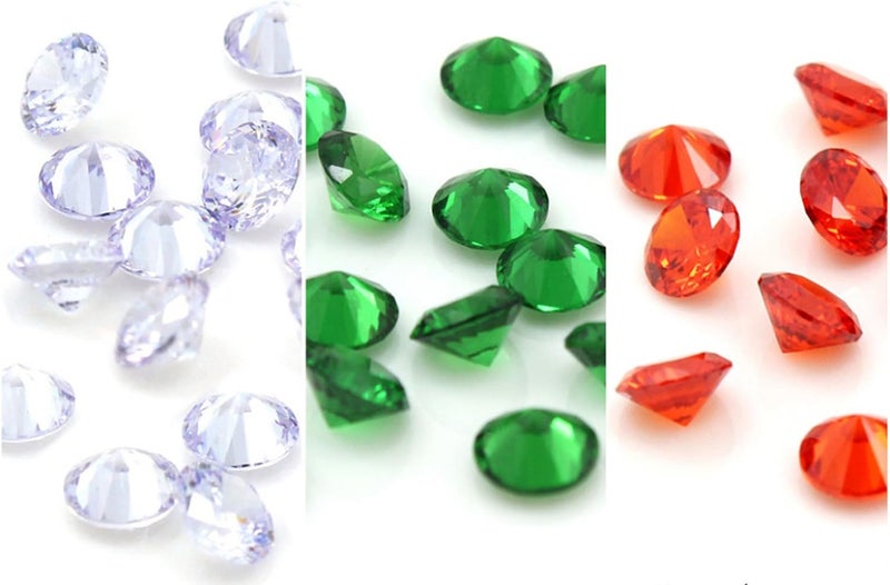 Beffy 96Pcs 5mm Crystal Birthstones for Floating Charms Living Memory Lockets DIY Pendant Necklace - Image 5