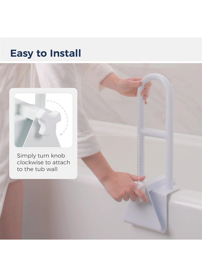 Drive Medical 12036 Handicap Grab Bar, White  - Image 4