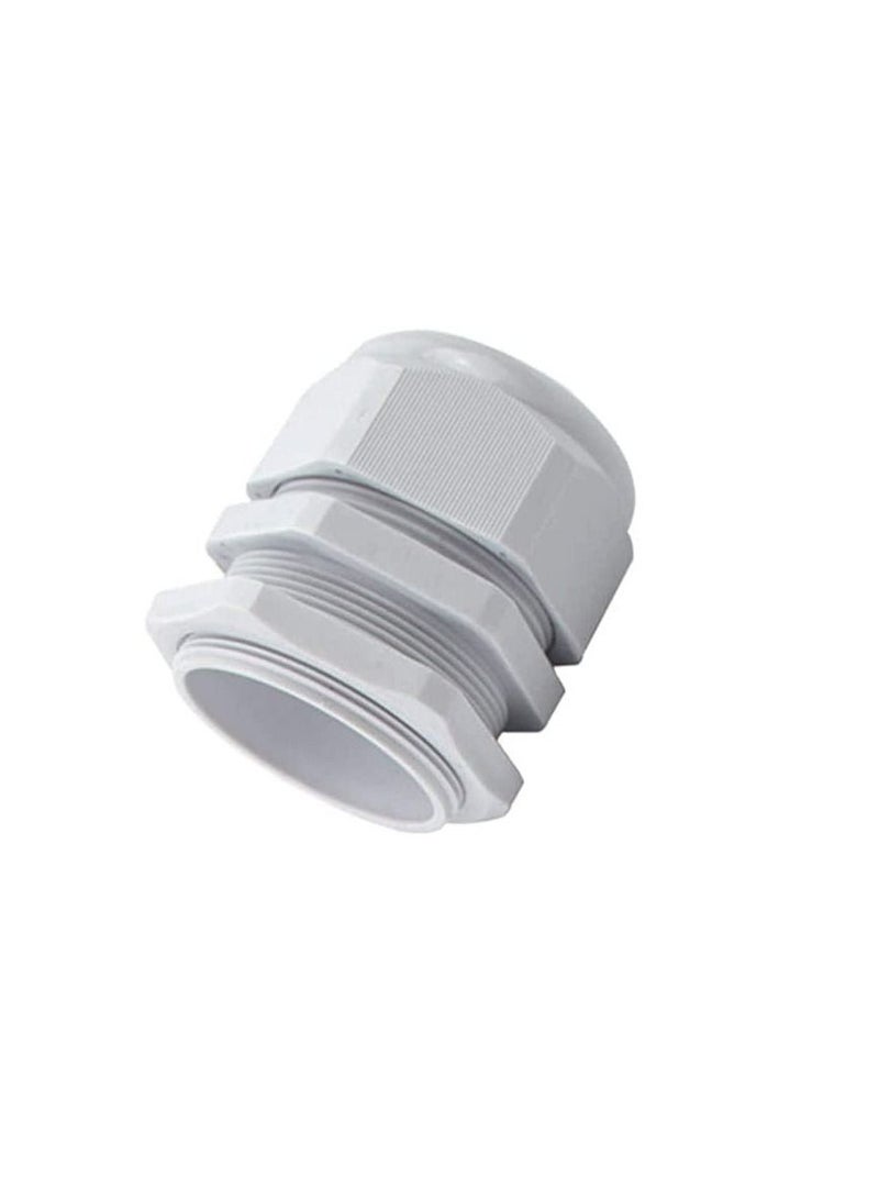 Armoured Cable Gland Kit for Outdoor Sockets and Junction Boxes & Industrial Use with Lock Nut PVC Shroud and Earth Tag (32S, A2) - Image 2