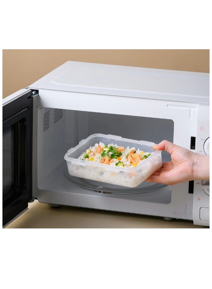 LocknLock 420ml Square  Airtight Food Storage PACK OF 3 - BPA-Free, Microwave, Freezer, and Dishwasher Safe - Image 3