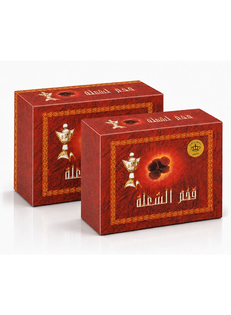 Fast-Lighting Charcoal for Incense | 200 Tablets | Easy & Instant Ignition | 45-Mins Burn | Spark-Free | 33mm Tablets - Image 1