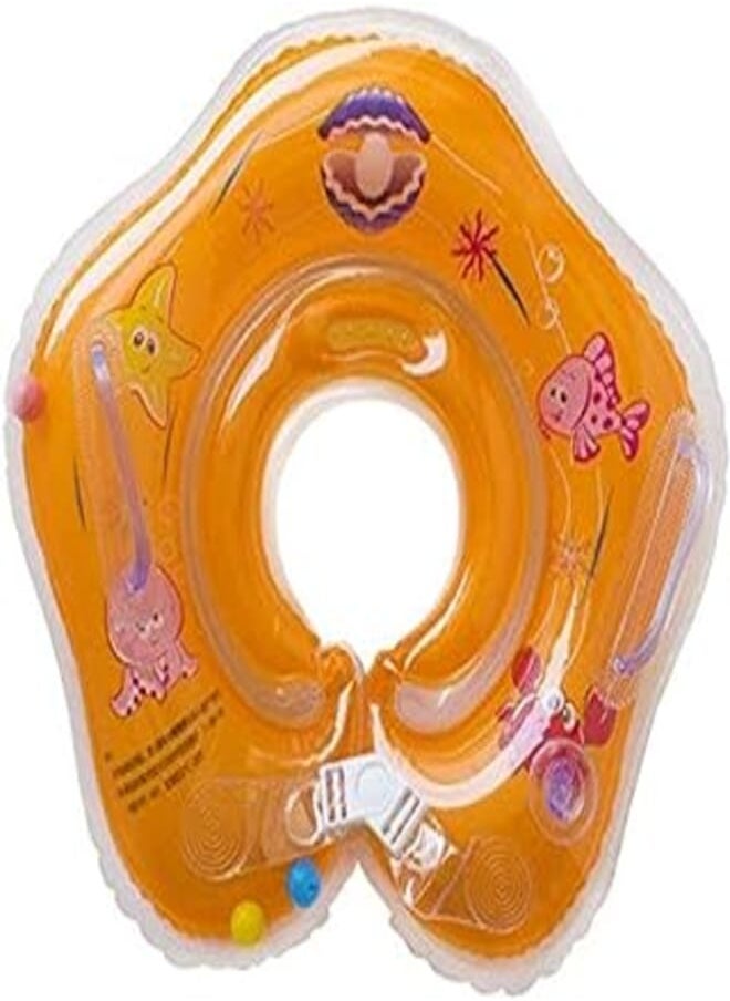 Moro Moro Neck Float for babies and children - orange color 