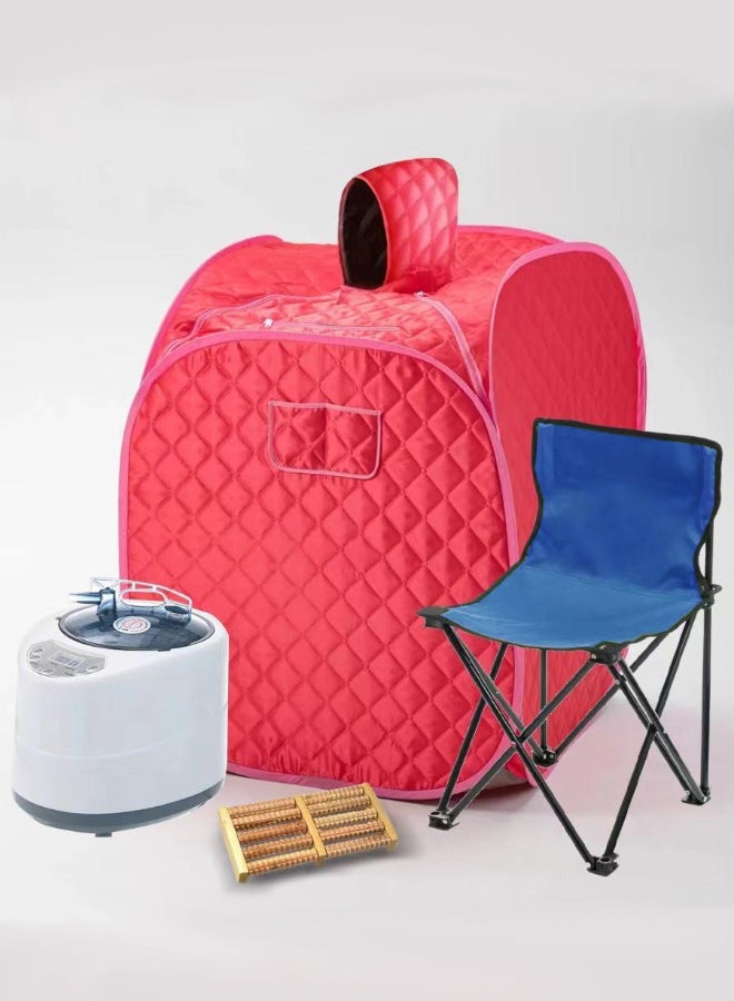 Bukela Sauna Bath With Chair and Foot Massager - Image 1