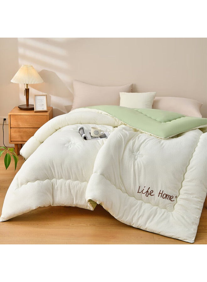 Home Textiles Antibacterial Fiber Comforter, 5 Jin, All-Season, Double Size 200*230Cm, Spring And Autumn Duvet Insert - Image 5