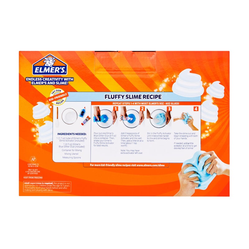 ELMER'S مجموعة إيليمرز أول-ستار لصناعة السلايم، تشمل منشط الغراء السائل والسلايم الجاهز، 9 قطع - مثالية لحفلات أعياد الميلاد، فكرة هدية، نشاط للأطفال - Image 2