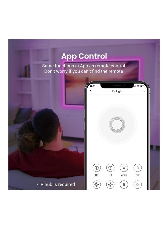 Broadlink Smart LED Strip 3 Meter Multicolour 3meter - Image 5