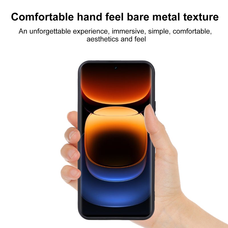 HuHa Case Cover For vivo iQOO 12 TPU Phone Case(Black) - Image 3