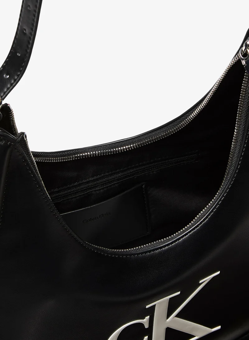 Calvin Klein  Contrast Monogram Hobo Bag for Women | Best Price UAE