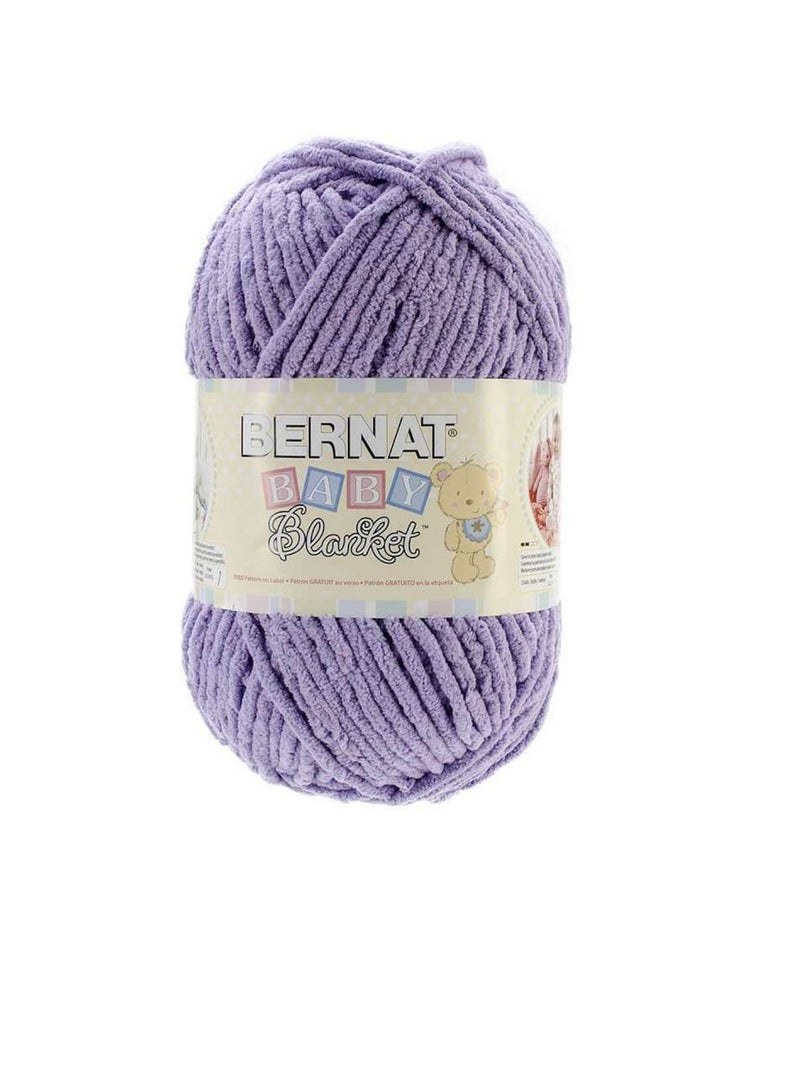 Bernat Baby Blanket Big Ball Yarn Blue Lilac - Image 1