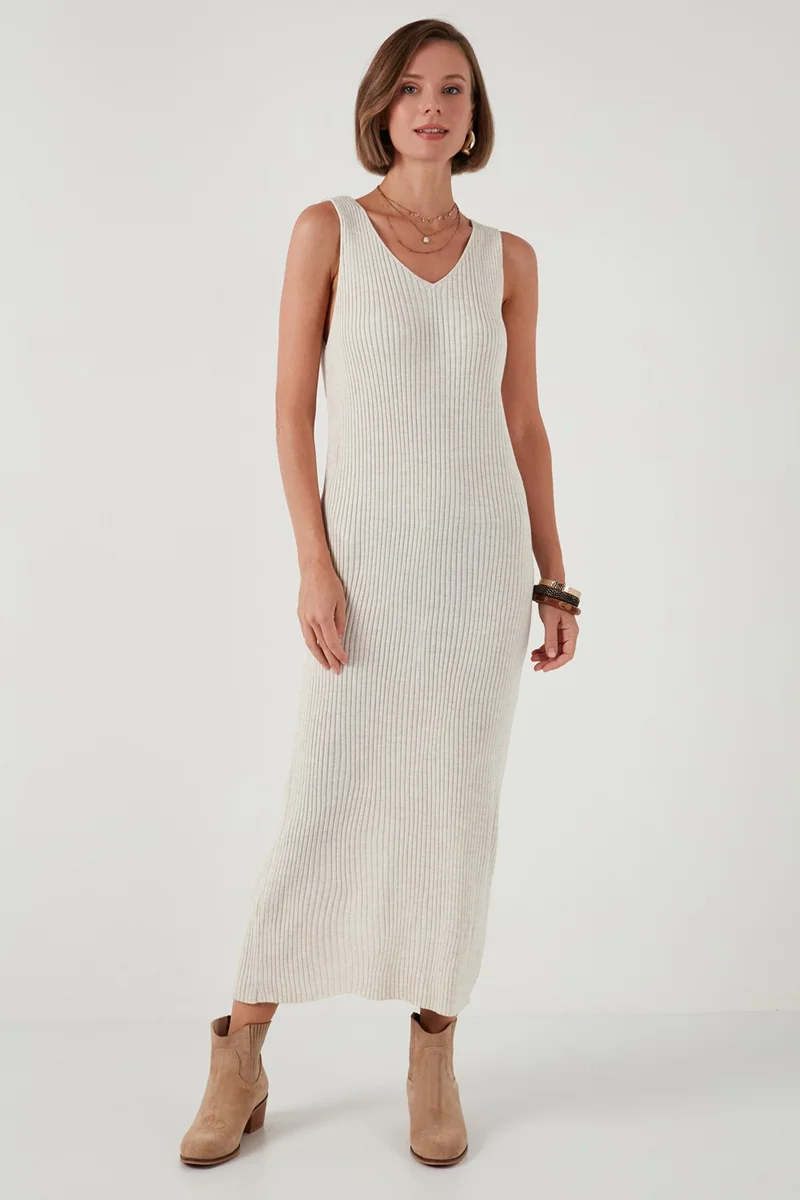 Lela Ribbed Knit Dress