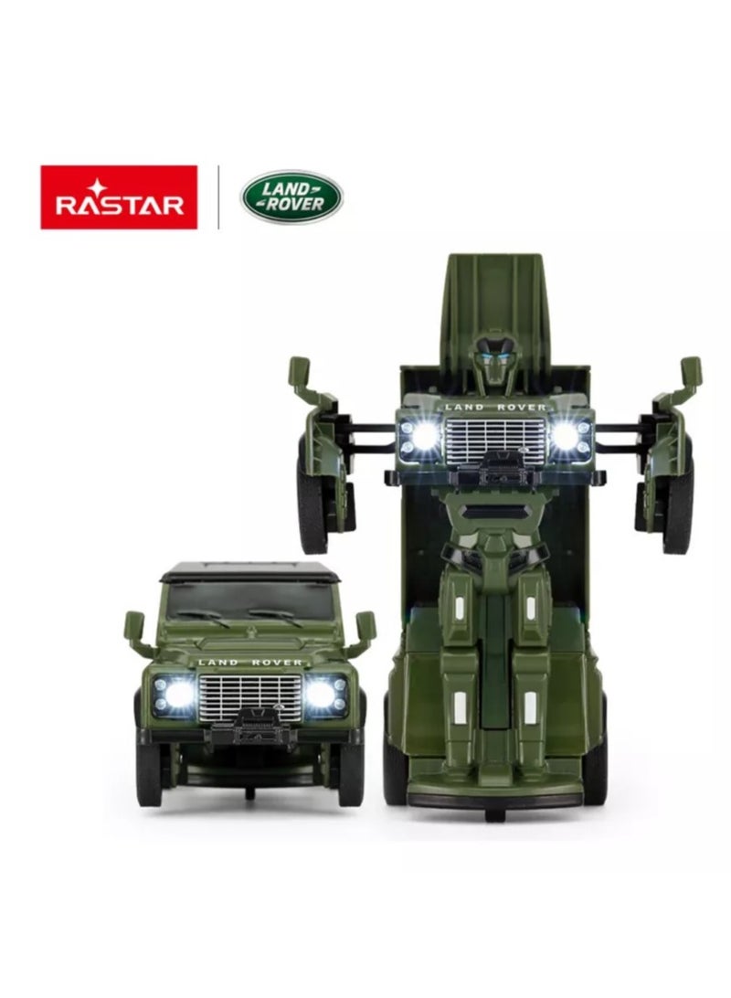 RASTAR One-Key Transformable Car, Scale 1:32 Multi-Color Toy for Boys & Girls - Perfect Birthday & Christmas Gift  - Image 1