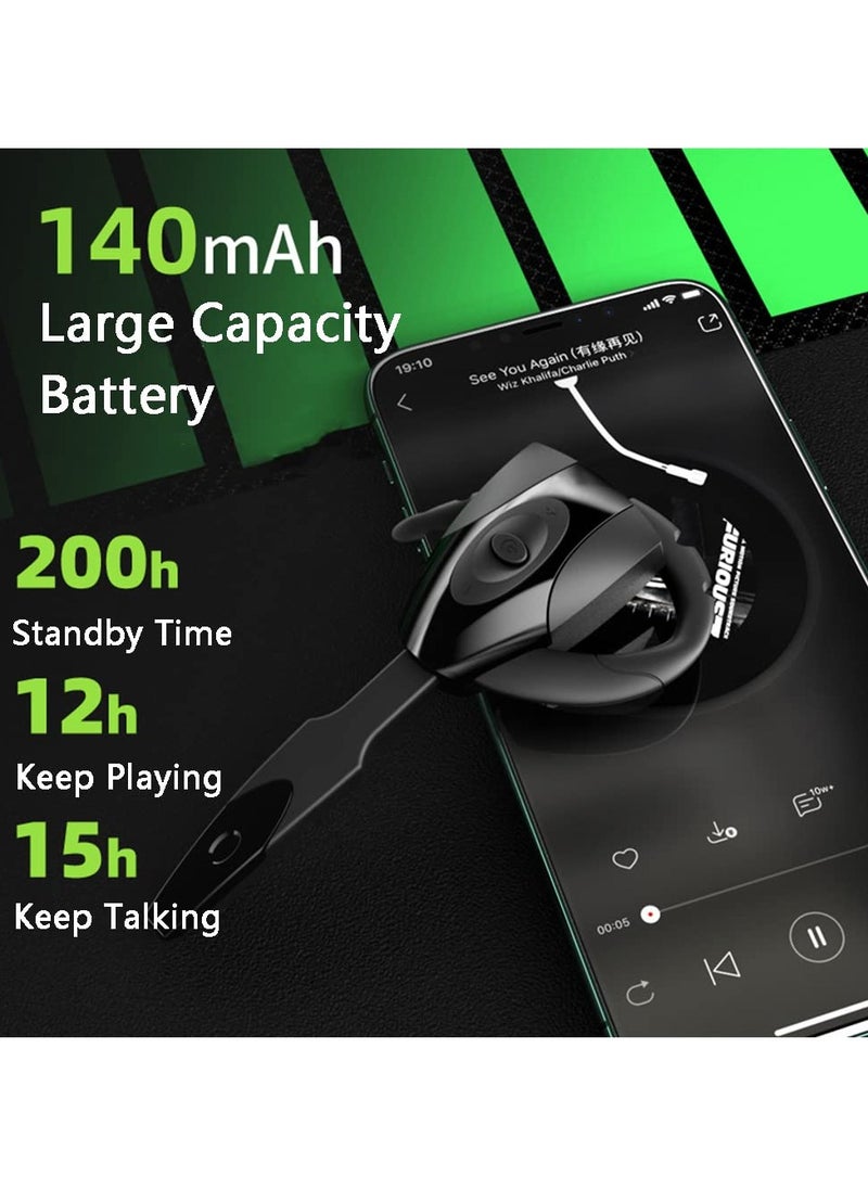 High-Quality Wireless Bluetooth Headphones with Stereo Noise Cancellation, Compatible with Smartphones and Tablets, Dual Device Connection, 15 Hours Talk Time