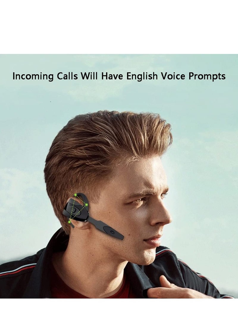 High-Quality Wireless Bluetooth Headphones with Stereo Noise Cancellation, Compatible with Smartphones and Tablets, Dual Device Connection, 15 Hours Talk Time