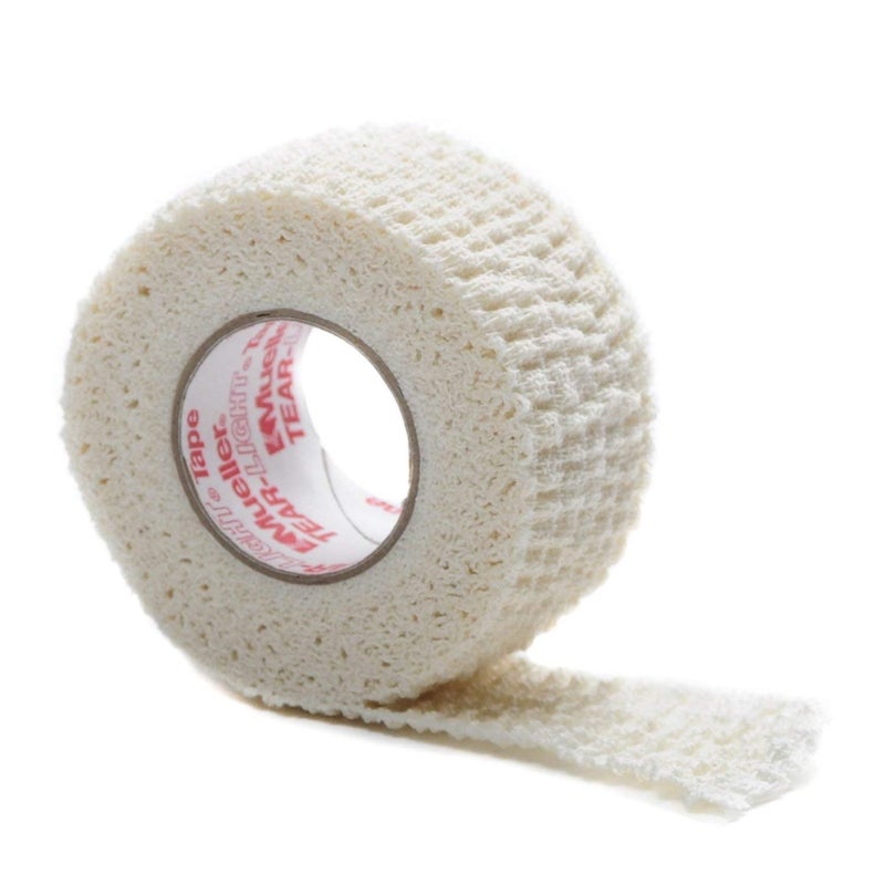 Mueller Golfer’s Grip Tape, Self-Adhering, Lightweight, Residue Free, Conforming Elastic Protective Tape, Helps Protect Fingers & Enhance Grip - 1” x 5yd Stretched, 2 Pack - Image 2