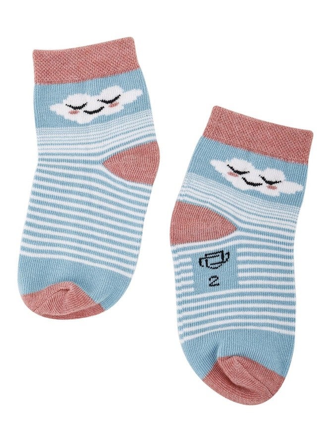 Dollar Kids Socks For Boys & Girls In Blended Cotton (Pack Of 3) - Image 4