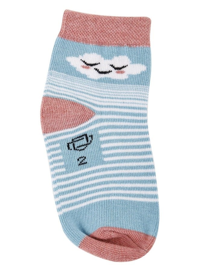 Dollar Kids Socks For Boys & Girls In Blended Cotton (Pack Of 3) - Image 5