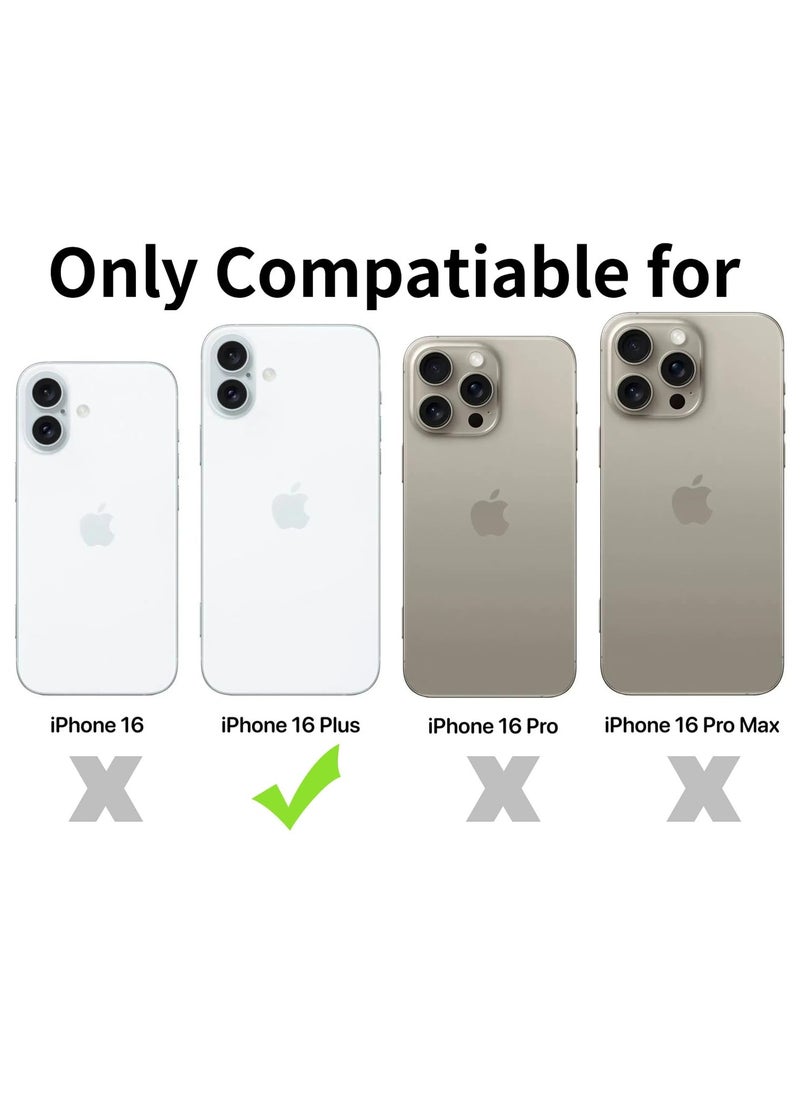 BORTONY iPhone 16 Plus Cover 6.7 inch Crytsal Clear TPU Anti Scratch Slim Thin iPhone 16 Plus Case Shockproof Protective Case for iPhone 16 Plus  - Image 2