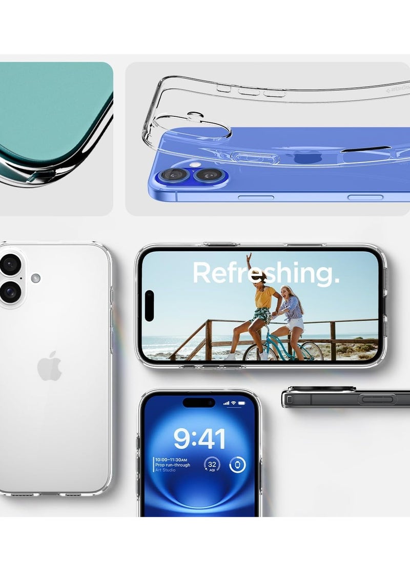 BORTONY - iPhone 16 Plus Cover 6.7 inch Crytsal Clear TPU Anti Scratch Slim Thin iPhone 16 Plus Case Shockproof Protective Case for iPhone 16 Plus - Image 1
