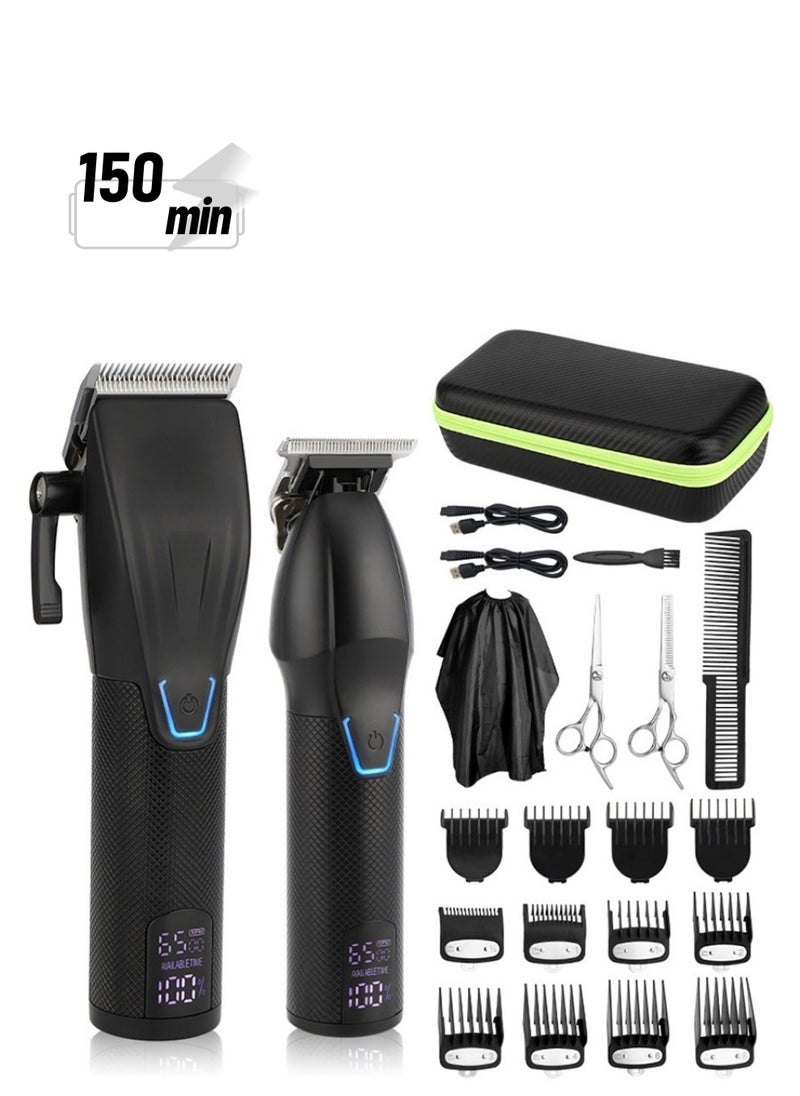 Generic 21 in 1 Hair Clippers for Men Professional Hair Cutting Kit Beard Trimmer Barbers Men Rechargeable Grooming Kit  - Image 1