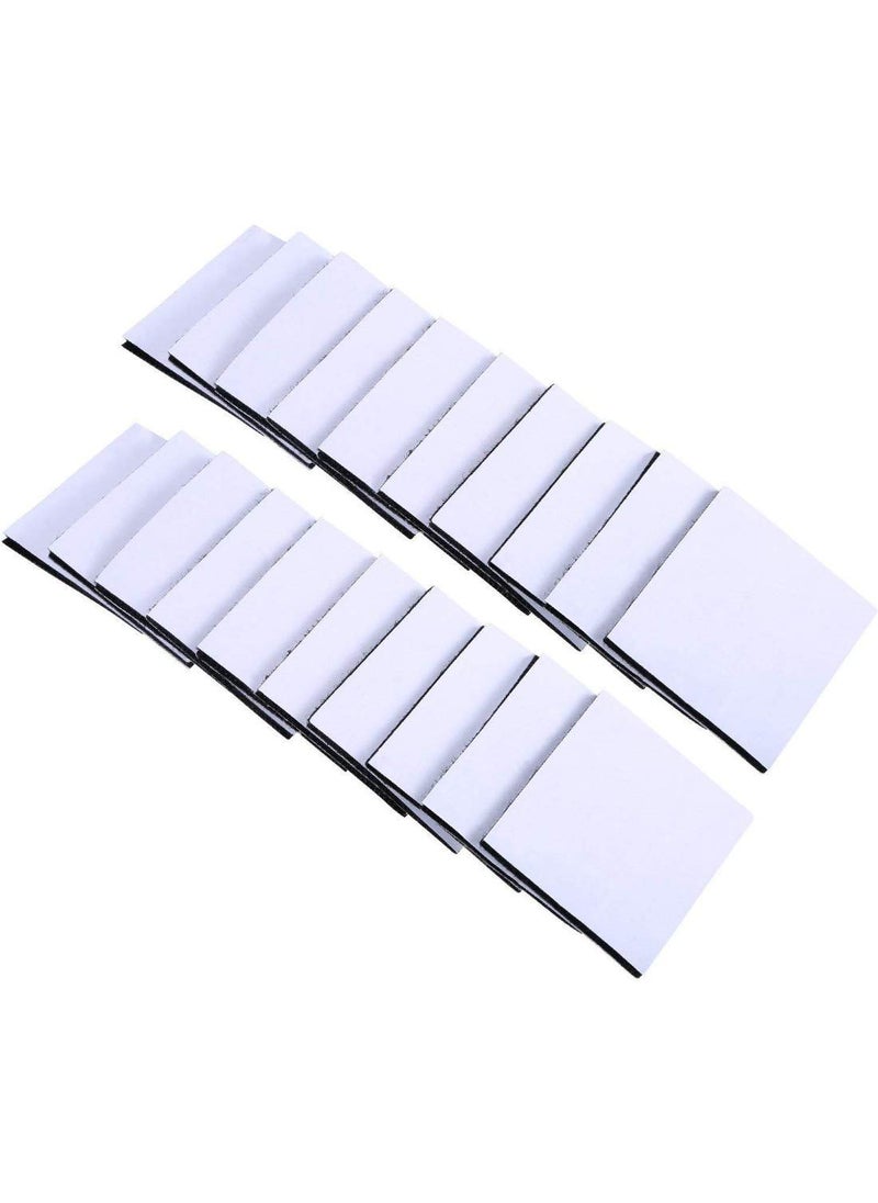 DIY Crafts DIY Crafts Pack Of 2 Pcs, Upgrade Hook Loop, pgrade Hook Loop Adhesive Tape Self - Adhesive Mounting Sticky Double-Sided Mounting Square (Pack Of 2 Pcs, Upgrade Hook Loop)  - Image 2