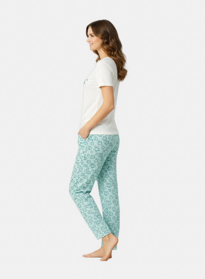 Carina Cookies Floral Pattern Pyjama Set - Image 2