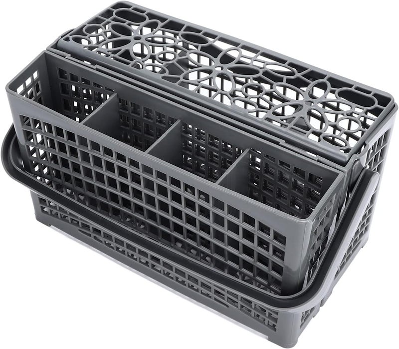 Dishwasher Cutlery Basket Dishwasher Sil Silverware Basket Replacement Utensil Cutlery Holder 23.1x13.1x13.4cm - Image 4